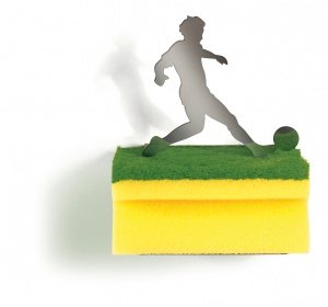 Der originelle Schwammhalter