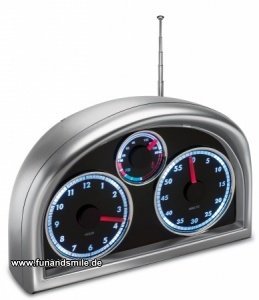 Der originelle Wecker im Autotacho Desig