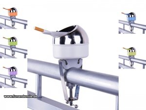 Der praktische Aschenbecher fürs Balkong