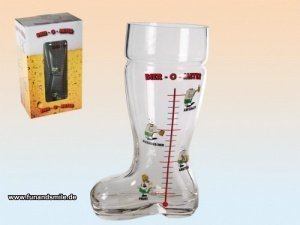 Der riesige 1L Bierstiefel mit Bier-O-Me