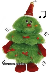 Der tanzende Weihnachtsbaum mit Sound un