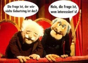 Der wievielte Geburtstag ist das? (Muppe