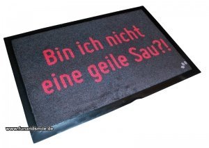 Der witzige Fußabtreter - Bin ich nicht 