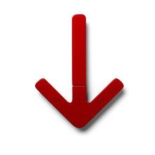 Design House Stockholm - Arrow Hanger Wa