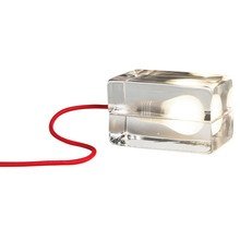 Design House Stockholm - Block Lamp, rot