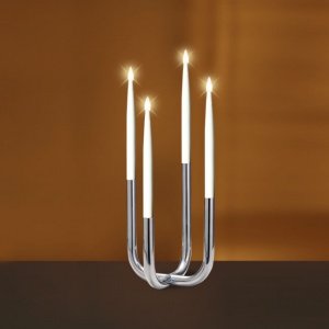 Design-Kerzenleuchter, 4-armig