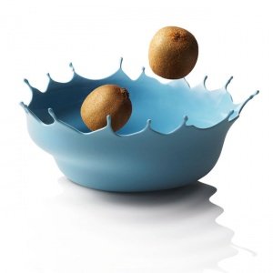 Design-Schale Dropp blau