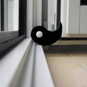 Design Stopper Flux schwarz