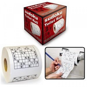 Design Toilettenpapier Sudoku
