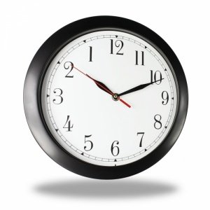 Design Wanduhr - Rückwärtsuhr