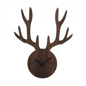 Design im Dorf My Deer Wanduhr