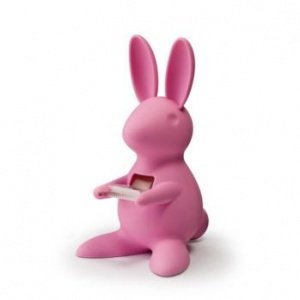 Desk Bunny Klebeband Abroller pink von Q