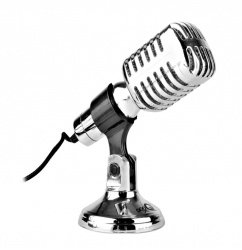 Desktop PC Mikrofon Retro Style