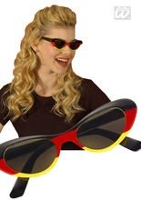 Deutschland Fan Brille Girl