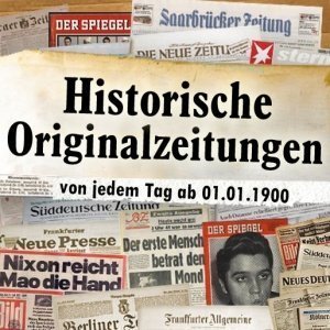 Historische Original-Zeitungen