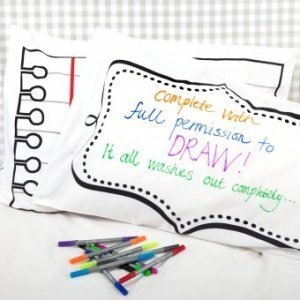 DIY Bemalbarer Kissenbezug