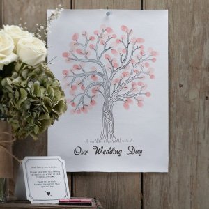 DIY Set Wedding Tree, pink