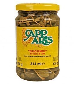 Di Gennaro Kapern mit Stiel in Weinessig