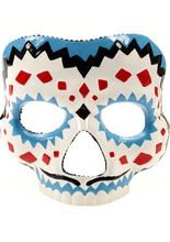 Dia de los Muertos Augenmaske Halloween 