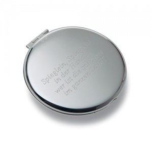 Taschen-Spiegel mit Gravur