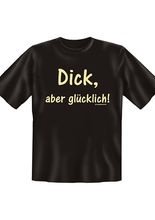 Dick aber glücklich
