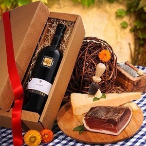 Die Brotzeit des Bauern Geschenk Italien