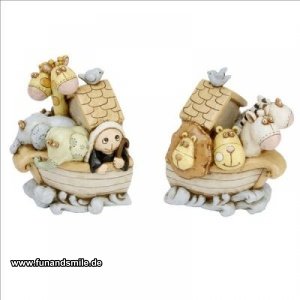 Die Buchstützen Arche Noah im XL Format