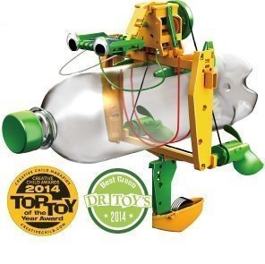 Die Flaschenpost - RECYCLER Robot - 6 Solar Spielzeuge mit ÖKO Pfiff - Bausatz