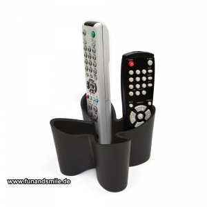 Die Halterung für 4 Fernbedienungen