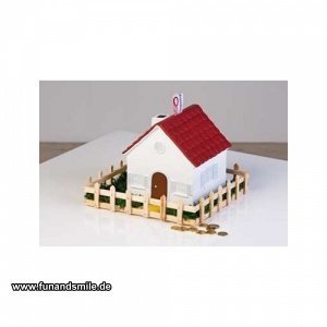 Die Haus mit Garten Spardose als Geldges