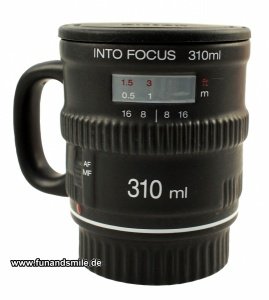 Die Kaffee Tasse für Fotografen - Into F