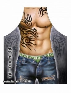 Die Man Tattoo Schürze