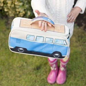 Die VW T1 Lunchbox mit Thermofunktion in blau