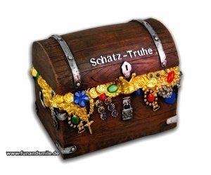 Die coole Spardose Schatztruhe