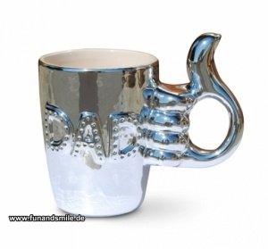 Die edle DAD Tasse für den besten Papa d