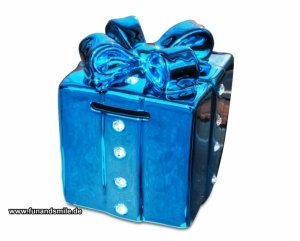 Die eloxierte Spardose - Geschenkbox