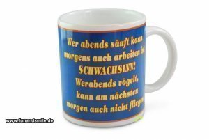 Die lustige Tasse Schwätzerfreunde