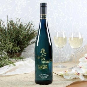 Die persönliche Flasche Weißwein! Weinfl