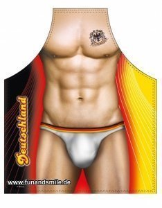 Die sexy Deutschland Schürze Mann