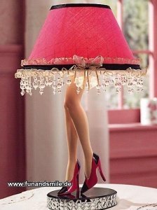 Die sexy Tischlampe High Heel