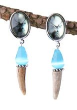 Die wilde Kaiserin Trachtenschmuck Ohrri