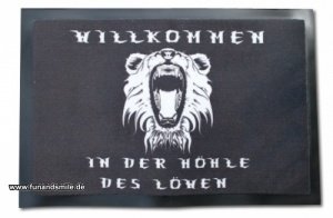 Die witzige Fußmatte - Willkommen in der