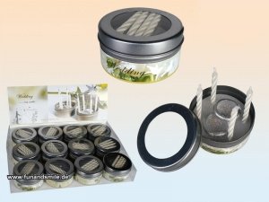 Die wunderschöne Hochzeitskerze im Dösch