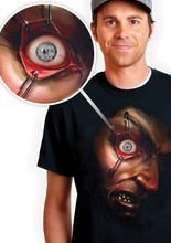 Digital Dudz Bewegliches Auge T-Shirt Ha