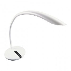 Dimmbare LED-Tischleuchte Calla, weiß
