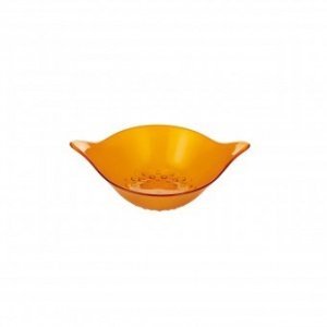 Dipschale Leaf transparent orange