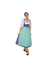 Dirndl Bayern Tracht Damenkostüm weiss-l