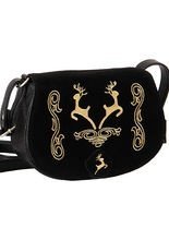 Dirndl Trachten Leder Tasche 2 Hirsche b