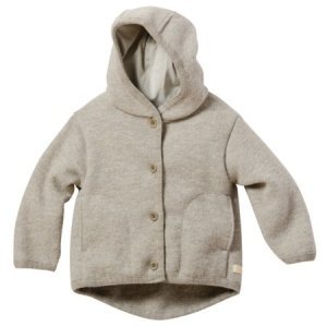 Disana Walkjacke: Baby Jacke Wolle grau 