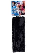 Disco-Armstulpen 80er 90er Pailletten sc